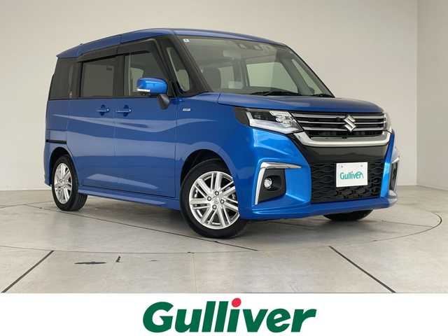 スズキ ソリオ HV MZ 愛知県 2024(令6)年 0.9万km スピーディーブルーM スズキセーフティサポート/純正9型ディスプレイオーディオナビ/全方位カメラ/両側パワースライドドア/レーダークルーズコントロール/シートヒーター/バックカメラ/ヘッドアップディスプレイ/コーナーセンサー/純正アルミホイール/LEDヘッドライト/オートマチックハイビーム/ドライブレコーダー/ETC/衝突軽減システム/フルセグ/CD DVD/Bluetooth/ステアリングスイッチ/スマートキー/プッシュスタート