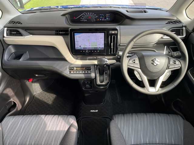 スズキ ソリオ HV MZ 愛知県 2024(令6)年 0.9万km スピーディーブルーM スズキセーフティサポート/純正9型ディスプレイオーディオナビ/全方位カメラ/両側パワースライドドア/レーダークルーズコントロール/シートヒーター/バックカメラ/ヘッドアップディスプレイ/コーナーセンサー/純正アルミホイール/LEDヘッドライト/オートマチックハイビーム/ドライブレコーダー/ETC/衝突軽減システム/フルセグ/CD DVD/Bluetooth/ステアリングスイッチ/スマートキー/プッシュスタート