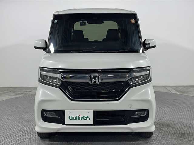 ホンダ Ｎ ＢＯＸ カスタム G EX ターボ ホンダセンシング 広島県 2019(平31)年 3.8万km プラチナホワイトパール 純正ディスプレイオーディオ（WX-171CP）/両側パワースライドドア/バックカメラ/ハーフレザーシート/ホンダセンシング/・衝突軽減ブレーキ/・レーンキープアシスト/・アダプティブクルーズコントロール/・誤発進抑制機能/LEDヘッドランプ/フォグランプ/USB/HDMI入力端子/ETC/ドライブレコーダー