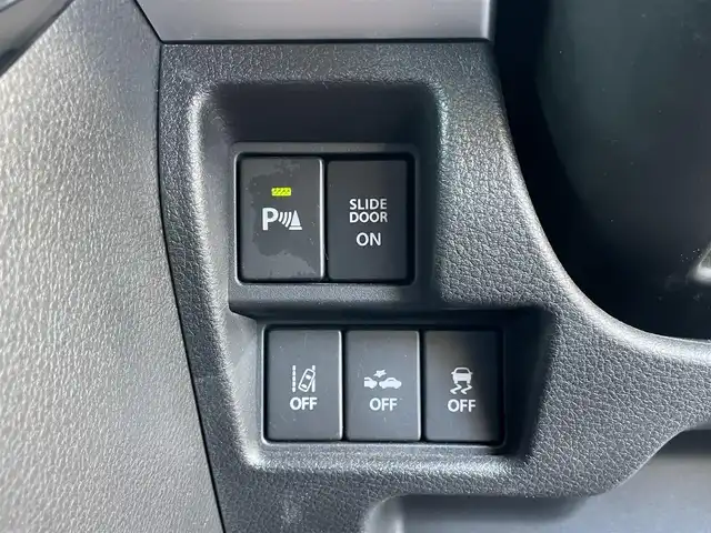 スズキ スペーシア カスタム HYBRID XS ターボ 東京都 2018(平30)年 4.1万km ピュアホワイトパール/ブラック2トーン ターボ/社外メモリナビ(CN-RZ743W)/　(フルセグTV/Bluetooth/DVD/SD/USB)/バックカメラ/ETC/前後ドライブレコーダー/両側パワースライドドア/ハーフレザーシート/D席シートヒーター/レザー調シートカバー/クルーズコントロール/スズキ セーフティ サポート/・デュアルセンサーブレーキサポート/・車線逸脱警報機能/・先行車発進お知らせ機能/・後退時ブレーキサポート/・リヤパーキングセンサー/・誤発進抑制機能/・ふらつき警報機能/・ハイビームアシスト/・後方誤発進抑制機能/横滑り防止装置/パドルシフト/スマートキー/社外14インチアルミホイール/(純正15インチアルミ車載)/純正LEDヘッドライト/カーテンエアバック/スペアキー1本/保証書/取扱説明書