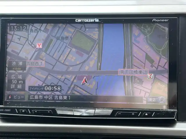 トヨタ ハイエース GL 広島県 2014(平26)年 11.9万km ブラックマイカ 禁煙車/パイオニアスピーカー/純正15インチＡＷ/社外SDナビ/(BT/DVD/CD/SD/AUX/iPod/USB)/フルセグテレビ/プッシュスタート/オートライト/純正LEDヘッドライト/ビルトインETC/片側パワースライドドア/純正フロアマット/スペアキー