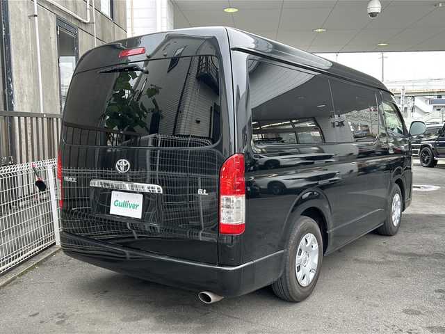 トヨタ ハイエース GL 京都府 2014(平26)年 11.9万km ブラックマイカ 社外SDナビ /（AVIC-ZH007)/フルセグTV /フリップダウンモニター /スマートキー　/純正ビルトインETC　/エンジンスタートボタン　/WAC　/スペアキー有　/Bluetooth/CD再生機能　/USB　/ipod/AUX　/純正フロアマット/純正ホイールカバー/盗難防止装置/Wエアバッグ