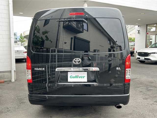 トヨタ ハイエース GL 京都府 2014(平26)年 11.9万km ブラックマイカ 社外SDナビ /（AVIC-ZH007)/フルセグTV /フリップダウンモニター /スマートキー　/純正ビルトインETC　/エンジンスタートボタン　/WAC　/スペアキー有　/Bluetooth/CD再生機能　/USB　/ipod/AUX　/純正フロアマット/純正ホイールカバー/盗難防止装置/Wエアバッグ