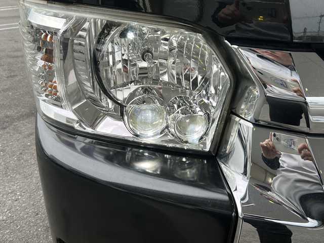 トヨタ ハイエース GL 京都府 2014(平26)年 11.9万km ブラックマイカ 社外SDナビ /（AVIC-ZH007)/フルセグTV /フリップダウンモニター /スマートキー　/純正ビルトインETC　/エンジンスタートボタン　/WAC　/スペアキー有　/Bluetooth/CD再生機能　/USB　/ipod/AUX　/純正フロアマット/純正ホイールカバー/盗難防止装置/Wエアバッグ