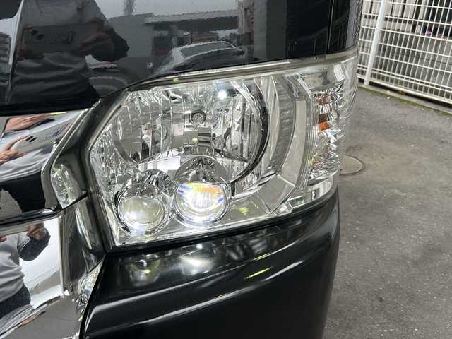 トヨタ ハイエース GL 京都府 2014(平26)年 11.9万km ブラックマイカ 社外SDナビ /（AVIC-ZH007)/フルセグTV /フリップダウンモニター /スマートキー　/純正ビルトインETC　/エンジンスタートボタン　/WAC　/スペアキー有　/Bluetooth/CD再生機能　/USB　/ipod/AUX　/純正フロアマット/純正ホイールカバー/盗難防止装置/Wエアバッグ