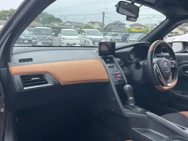 ホンダ Ｓ６６０ α 特別仕様車ブルーノレザーED 宮崎県 2017(平29)年 0.7万km ベルベットマルーンメタリック 純正カーオーディオ/(AM.FM.Bluetooth.USB.HDMI)/社外ポータブルナビ/バックカメラ/ETC/前方ドライブレコーダー/オープンカー/クルーズコントロール/SPORTモード/ターボ/パドルシフト/エンジンスタートボタン/アイドリングストップ/パワーウィンドウ/パワーステアリング/スマートキー