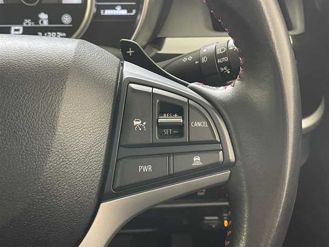 スズキ スペーシア カスタム HYBRID XS ターボ 愛知県 2021(令3)年 3.2万km ピュアホワイトP 社外８型ナビ　ラジオ　Ｂｌｕｅｔｏｏｔｈ　バックカメラ　両側パワースライドドア　ハーフレザー　シートヒーター　ＥＴＣ　デュアルカメラブレーキ　衝突軽減　追従クルコン　パーキングセンサー　ＬＥＤオートライト　パドルシフト　フォグランプ　禁煙車