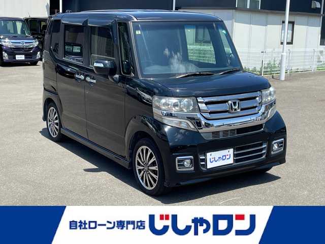 ホンダ Ｎ ＢＯＸ カスタム G ターボ Lパッケージ 宮城県 2016(平28)年 9.5万km クリスタルブラックパール (株)IDOMが運営する【じしゃロン仙台店】の自社ローン専用車両になりますこちらは現金またはオートローンご利用時の価格です。自社ローンご希望の方は別途その旨お申付け下さい/純正ナビ/両側パワースライドドア/バックカメラ/ETC/ハーフレザーシート/スマートキー/プッシュスタート