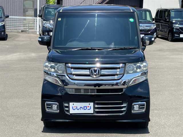 ホンダ Ｎ ＢＯＸ カスタム G ターボ Lパッケージ 宮城県 2016(平28)年 9.5万km クリスタルブラックパール (株)IDOMが運営する【じしゃロン仙台店】の自社ローン専用車両になりますこちらは現金またはオートローンご利用時の価格です。自社ローンご希望の方は別途その旨お申付け下さい/純正ナビ/両側パワースライドドア/バックカメラ/ETC/ハーフレザーシート/スマートキー/プッシュスタート