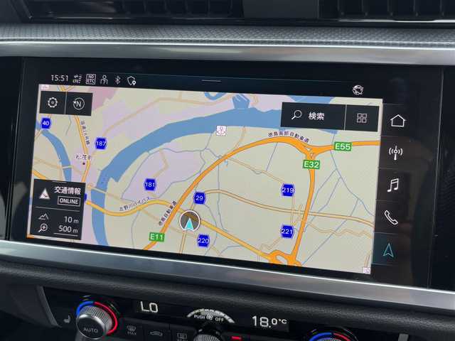 アウディ アウディ Ｑ３ SB 35TDIクワトロ Sライン 徳島県 2023(令5)年 6.7万km 緑／グレー 純正ナビ/全周囲カメラ/バックカメラ/ドライブレコーダー（前後）/ETC2.0/シートヒーター/クルーズコントロール（追従有）/純正フロアマット/コーナーセンサー（前後）/ブラインドスポットモニター/速度警告/オートホールド/オールウェザーライト/タイプC入力端子