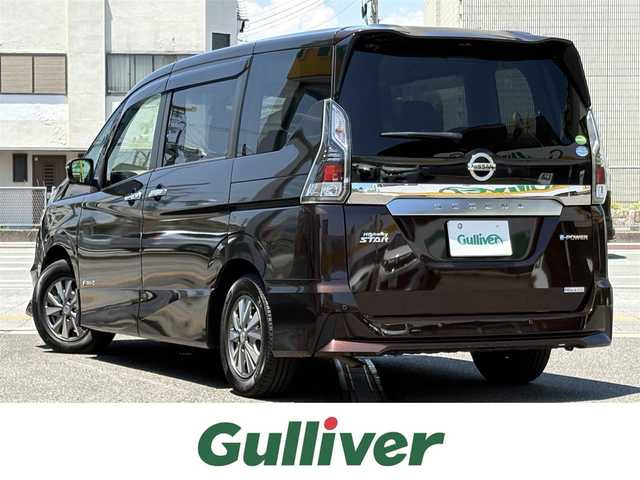 日産 セレナ e－パワー ハイウェイスター V 三重県 2019(平31)年 3.7万km インペリアルアンバーP ♪♪ワンオーナー ♪♪/プロパイロット/　・エマージェンシーブレーキ/　・LDW(車線逸脱警報)/　・LI(車線逸脱防止支援システム)/　・踏み間違い防止アシスト/　・インテリジェントDA(ふらつき警報)/純正９インチナビゲージョン/　・フルセグ/　・DVD再生/　・Bluetooth/　・AUX/SD/録音/アラウンドビューモニター/デジタルインナーミラー/インテリジェントキーx2/プッシュスタート/ステアリングヒーター/両側パワースライドドア/LEDヘッドライト/D/N席シートヒーター/ブラウンハーフレザーシート/ETC/純正フロアマット