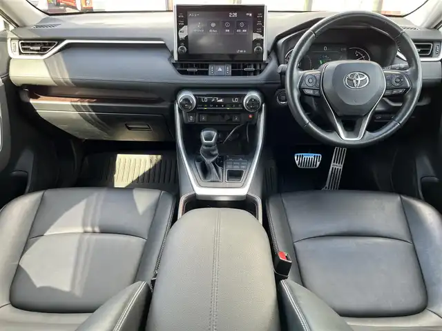 トヨタ ＲＡＶ４ G 奈良県 2021(令3)年 3.3万km ホワイトパールクリスタルシャイン 純正ディスプレイオーディオ　/Ｂｌｕｅｔｏｏｔｈ　/全方位モニター　/ビルトインＥＴＣ　/前後ドライブレコーダー　/ステアリングヒーター　/メモリーシート　/サンルーフ　/シートヒーター　/モデリスタエアロ