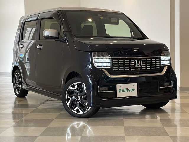 ホンダ Ｎ ＷＧＮ Lターボ ホンダセンシング 福井県 2020(令2)年 3.2万km 紺Ｍ 【カラーコード:B610MA】/純正８型ナビ/フルセグ/Bluetooth/バックモニター/ドライブレコーダー/ビルドインETC/クリアランスソナー/電動格納ミラー/電動パーキング/スマートキー/プッシュスタート/アダプティブクルーズコントロール