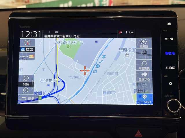 ホンダ Ｎ ＷＧＮ Lターボ ホンダセンシング 福井県 2020(令2)年 3.2万km 紺Ｍ 【カラーコード:B610MA】/純正８型ナビ/フルセグ/Bluetooth/バックモニター/ドライブレコーダー/ビルドインETC/クリアランスソナー/電動格納ミラー/電動パーキング/スマートキー/プッシュスタート/アダプティブクルーズコントロール