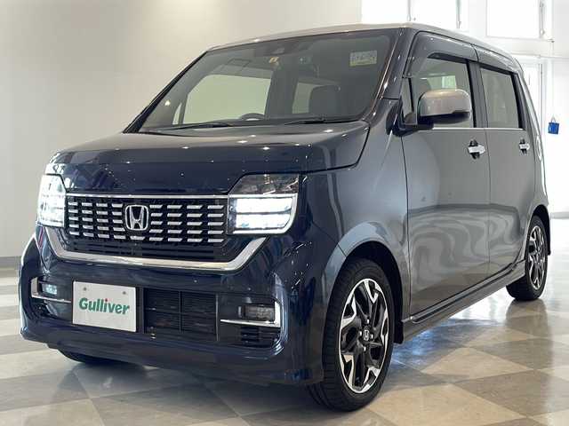 ホンダ Ｎ ＷＧＮ Lターボ ホンダセンシング 福井県 2020(令2)年 3.2万km 紺Ｍ 【カラーコード:B610MA】/純正８型ナビ/フルセグ/Bluetooth/バックモニター/ドライブレコーダー/ビルドインETC/クリアランスソナー/電動格納ミラー/電動パーキング/スマートキー/プッシュスタート/アダプティブクルーズコントロール