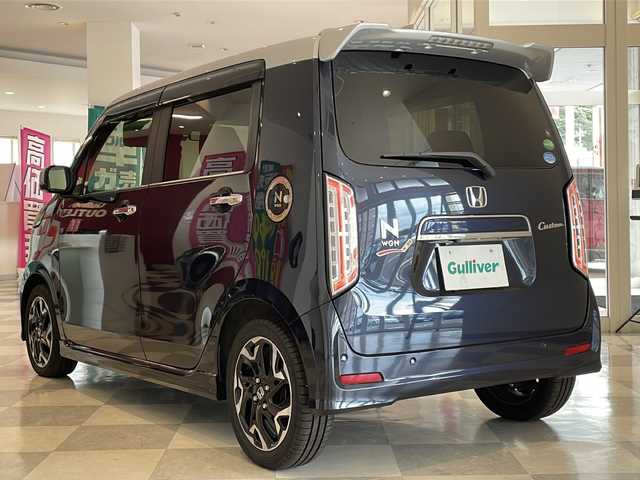 ホンダ Ｎ ＷＧＮ Lターボ ホンダセンシング 福井県 2020(令2)年 3.2万km 紺Ｍ 【カラーコード:B610MA】/純正８型ナビ/フルセグ/Bluetooth/バックモニター/ドライブレコーダー/ビルドインETC/クリアランスソナー/電動格納ミラー/電動パーキング/スマートキー/プッシュスタート/アダプティブクルーズコントロール