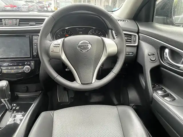 日産 エクストレイル 20X ブラックエクストリーマーX エマB 島根県 2015(平27)年 2.1万km ダイヤモンドブラック パートタイム4WD/前席シートヒーター/スマートキー/プッシュスタート/ビルトインETC 　/オートライト　/アイドリングストップ /ダウンヒルアシストコントロール/コーナーセンサー　/純正アルミホイール　/純正フロアマット/横滑り防止装置　/スペアキー1本　/　