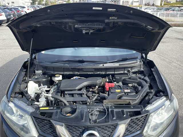 日産 エクストレイル 20X ブラックエクストリーマーX エマB 富山県 2015(平27)年 2.1万km ダイヤモンドブラック パートタイム4WD/前席シートヒーター/スマートキー/プッシュスタート/ビルトインETC 　/オートライト　/アイドリングストップ /ダウンヒルアシストコントロール/コーナーセンサー　/純正アルミホイール　/純正フロアマット/横滑り防止装置　/スペアキー1本　/　