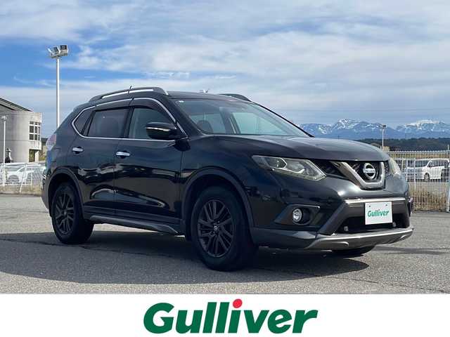 日産 エクストレイル 20X ブラックエクストリーマーX エマB 富山県 2015(平27)年 2.1万km ダイヤモンドブラック パートタイム4WD/前席シートヒーター/スマートキー/プッシュスタート/ビルトインETC 　/オートライト　/アイドリングストップ /ダウンヒルアシストコントロール/コーナーセンサー　/純正アルミホイール　/純正フロアマット/横滑り防止装置　/スペアキー1本　/　
