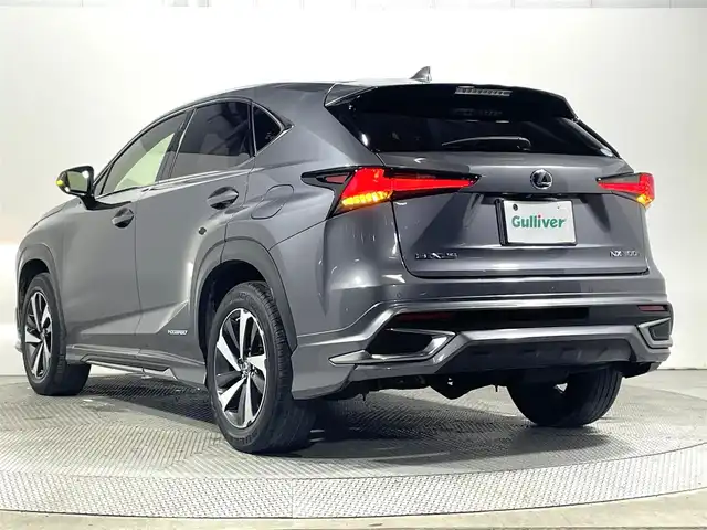 レクサス ＮＸ 300h Iパッケージ 大阪府 2018(平30)年 3.1万km マーキュリーグレーマイカ 茶革シート 純正エアロ 純正10.3incナビTV バックカメラ 三眼LED ヘッドアップディスプレイ パワーシート/ヒーター ハンドルヒーター 電動リアゲート レーダークルコン 衝突軽減ブレーキ レーンアシスト BSM