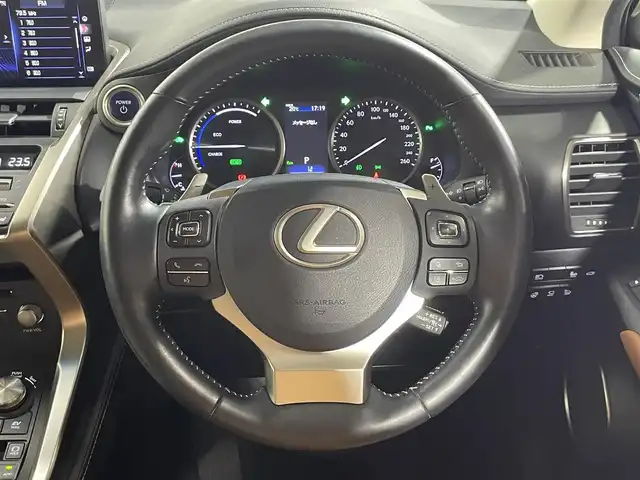 レクサス ＮＸ 300h Iパッケージ 大阪府 2018(平30)年 3.1万km マーキュリーグレーマイカ 茶革シート 純正エアロ 純正10.3incナビTV バックカメラ 三眼LED ヘッドアップディスプレイ パワーシート/ヒーター ハンドルヒーター 電動リアゲート レーダークルコン 衝突軽減ブレーキ レーンアシスト BSM