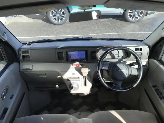 ダイハツ アトレー ワゴン カスタム ターボ RS 富山県 2012(平24)年 8.1万km ブラックマイカメタリック 4WD/社外ナビ/フルセグTV/Bluetooth/MOMO革巻きステアリング/両側スライドドア/フォグランプ/HIDヘッドライト/ドアバイザー/純正フロアマット/ETC/パワーウインドウ