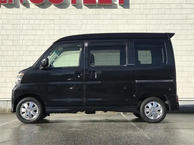 ダイハツ アトレー ワゴン カスタム ターボ RS 富山県 2012(平24)年 8.1万km ブラックマイカメタリック 4WD/社外ナビ/フルセグTV/Bluetooth/MOMO革巻きステアリング/両側スライドドア/フォグランプ/HIDヘッドライト/ドアバイザー/純正フロアマット/ETC/パワーウインドウ