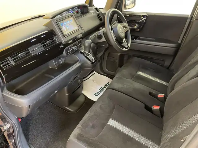 ホンダ Ｎ ＢＯＸ カスタム L 群馬県 2021(令3)年 7.6万km プレミアムベルベットパープル・パール ホンダセンシング/・衝突軽減ブレーキ/・レーンキープアシスト/・横滑り防止/・リアコーナーセンサー/・クルーズコントロール/・オートライト/・オートライト/・オートハイビーム/社外７インチナビ/・AM/FM/フルセグTV/・Bluetooth/CD/バックカメラ/片側電動スライドドア/LEDヘッドライト/LEDフォグランプ/ETC/前後ドライブレコーダー/純正フロアマット/純正ドアバイザー/プッシュスタート/スマートキー