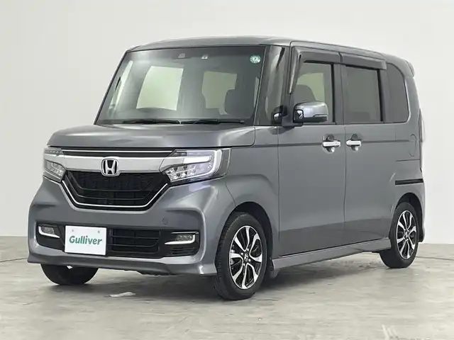 ホンダ Ｎ ＢＯＸ カスタム G EX ホンダセンシング 群馬県 2020(令2)年 0.6万km シャイニンググレーM 純正７インチナビ　バックカメラ　両側パワースライドドア　アダプティブクルーズコントロール　ＬＥＤライト　シートヒーター　純正１４インチＡＷ　ステアリングリモコン　コーナーセンサー　ＥＴＣ　禁煙車