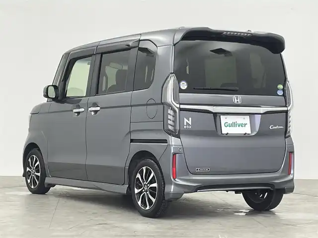 ホンダ Ｎ ＢＯＸ カスタム G EX ホンダセンシング 群馬県 2020(令2)年 0.6万km シャイニンググレーM 純正７インチナビ　バックカメラ　両側パワースライドドア　アダプティブクルーズコントロール　ＬＥＤライト　シートヒーター　純正１４インチＡＷ　ステアリングリモコン　コーナーセンサー　ＥＴＣ　禁煙車