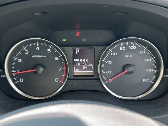 スバル インプレッサ スポーツ 2．0i－S アイサイト 秋田県 2012(平24)年 7.7万km オブシディアンブラックパール 登録時走行距離76232km/４WD/純正HDDナビ/社外ETC/クルーズコントロール/純正サイド・リアポイラーエアロパーツ/社外AW/運転席パワーシート