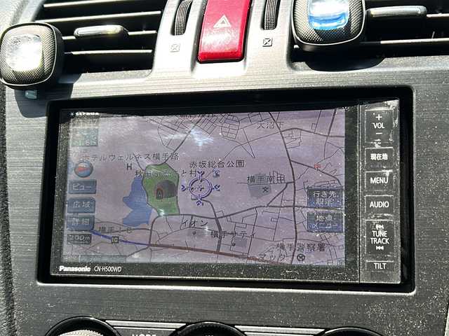 スバル インプレッサ スポーツ 2．0i－S アイサイト 秋田県 2012(平24)年 7.7万km オブシディアンブラックパール 登録時走行距離76232km/４WD/純正HDDナビ/社外ETC/クルーズコントロール/純正サイド・リアポイラーエアロパーツ/社外AW/運転席パワーシート