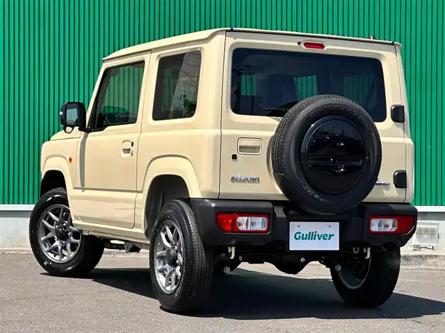 スズキ ジムニー XC 宮城県 2024(令6)年 0.1万km未満 シフォンアイボリーM 4型/セーフティサポート/・デュアルセンサーブレーキサポート/・誤発進抑制機能/・車線逸脱警報/・ふらつき警報/・先行車発進お知らせ機能/・標識認識機能/・ハイビームアシスト/リアパーキングセンサー/シートヒーター/革巻きステアリング/ステアリングスイッチ/クルーズコントロール/LEDヘッドランプ/ヘッドランプウォッシャー/フォグランプ/オートライト/スマートキー/プッシュスタート/スペアキー/電動格納ミラー/純正16インチAW/W/サイド/カーテンエアバッグ