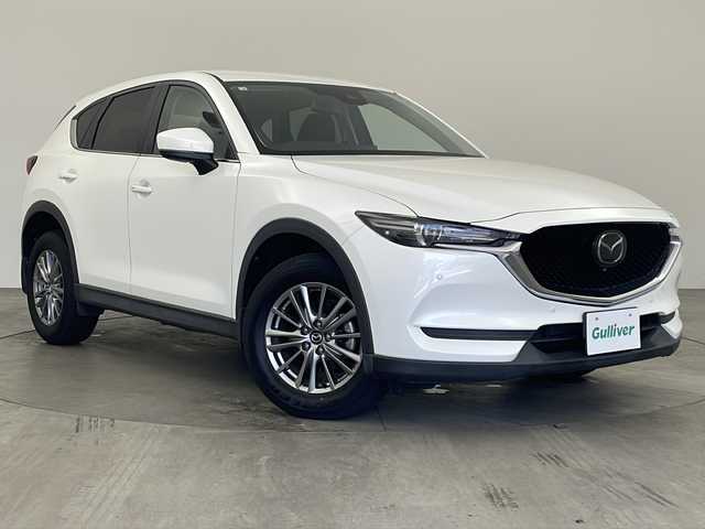 マツダ ＣＸ－５ 20S プロアクティブ 兵庫県 2018(平30)年 2.2万km スノーフレイクホワイトパールマイカ ・純正ナビ&CD&DVD&BT&USB&TV/・全方位カメラ/・パワーバックドア/・スマート・シティ・ブレーキ・サポート/・レーダークルーズコントロール/・車線逸脱警報/・誤発進抑制機能/・コーナーセンサー/・ブラインドスポットモニター/・LEDライト/・アイドリングストップ/・オートライト/・スマートキー/・プッシュスタート/・フロアマット/・アイドリングストップ/・革巻きハンドル/・ステアリングスイッチ/・横滑り防止装置
