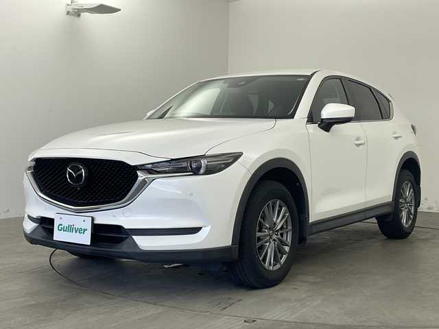 マツダ ＣＸ－５ 20S プロアクティブ 兵庫県 2018(平30)年 2.2万km スノーフレイクホワイトパールマイカ ・純正ナビ&CD&DVD&BT&USB&TV/・全方位カメラ/・パワーバックドア/・スマート・シティ・ブレーキ・サポート/・レーダークルーズコントロール/・車線逸脱警報/・誤発進抑制機能/・コーナーセンサー/・ブラインドスポットモニター/・LEDライト/・アイドリングストップ/・オートライト/・スマートキー/・プッシュスタート/・フロアマット/・アイドリングストップ/・革巻きハンドル/・ステアリングスイッチ/・横滑り防止装置