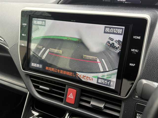 トヨタ エスクァイア Gi プレミアムパッケージ ブラックテーラード 鹿児島県 2019(令1)年 4.2万km スパークリングブラックパールクリスタルシャイン 純正10インチナビ　NSZN-Z68T/AM/FM/Bluetooth/DISC/USB/TV/SD/HDMI/両側電動スライドドア/バックカメラ/ハーフレザーシート/ハンドルヒーター/ETC2.0/前後ドライブレコーダー/シートヒーター/純正15インチアルミホイール/LEDヘッドライト/フォグライト/オートライト/アイドリングストップ/スマートキー/純正フロアマット/レーンキープアシスト/プッシュスタート