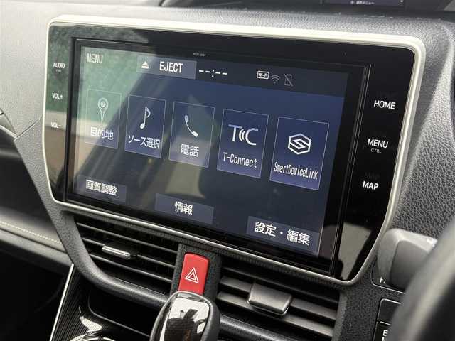 トヨタ エスクァイア Gi プレミアムパッケージ ブラックテーラード 鹿児島県 2019(令1)年 4.2万km スパークリングブラックパールクリスタルシャイン 純正10インチナビ　NSZN-Z68T/AM/FM/Bluetooth/DISC/USB/TV/SD/HDMI/両側電動スライドドア/バックカメラ/ハーフレザーシート/ハンドルヒーター/ETC2.0/前後ドライブレコーダー/シートヒーター/純正15インチアルミホイール/LEDヘッドライト/フォグライト/オートライト/アイドリングストップ/スマートキー/純正フロアマット/レーンキープアシスト/プッシュスタート