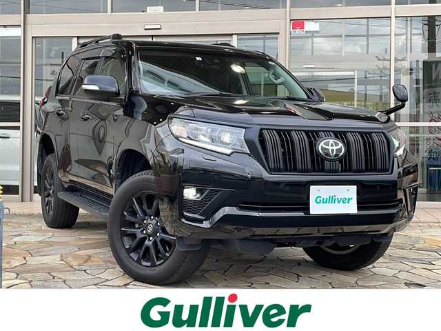 トヨタ ランドクルーザー プラド TX Lパッケージ マットブラED 静岡県 2022(令4)年 3.8万km ブラック アルパインナビ/・CD/DVD/SD/AUX/HDMI/USB/Bluetooth/・ラジオ/フルセグTV/Apple CarPlay/android Auto/主要装備/・レーダークルーズコントロール　/・ドライブレコーダー　/・サンルーフ　/・ＬＥＤヘッドライト　/・レーンキープアシスト　/・シートヒーター　/・エアシート　/・バックカメラ　/・ＥＴＣ　/・レザーシート　/・パワーシート　/・オートハイビーム/・オートライト/・純正アルミホイール/・LEDフォグランプ/・ヘッドライトウォッシャー/・プッシュスタート/・スマートキー/・ステアリングリモコン