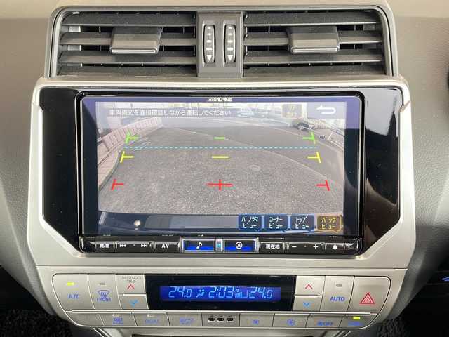 トヨタ ランドクルーザー プラド TX Lパッケージ マットブラED 静岡県 2022(令4)年 3.8万km ブラック アルパインナビ/・CD/DVD/SD/AUX/HDMI/USB/Bluetooth/・ラジオ/フルセグTV/Apple CarPlay/android Auto/主要装備/・レーダークルーズコントロール　/・ドライブレコーダー　/・サンルーフ　/・ＬＥＤヘッドライト　/・レーンキープアシスト　/・シートヒーター　/・エアシート　/・バックカメラ　/・ＥＴＣ　/・レザーシート　/・パワーシート　/・オートハイビーム/・オートライト/・純正アルミホイール/・LEDフォグランプ/・ヘッドライトウォッシャー/・プッシュスタート/・スマートキー/・ステアリングリモコン