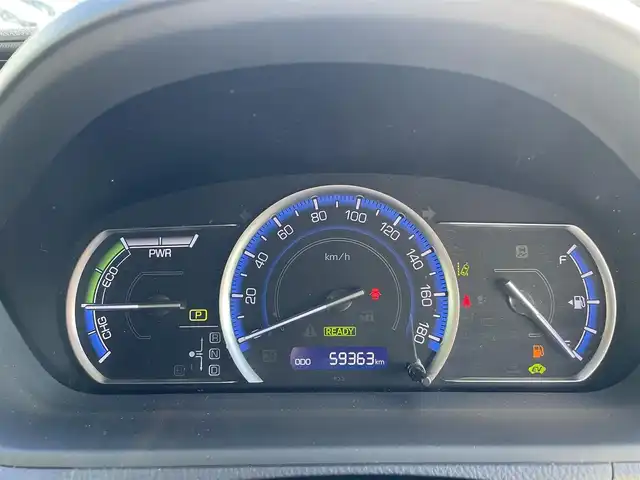 トヨタ ヴォクシー ハイブリッド ZS 福岡県 2017(平29)年 6万km ホワイトパールクリスタルシャイン 社外7型HDDナビ（フルセグTV/CD/DVD/BT）バックカメラ後席フリップダウンモニター両側パワスラ前後ドラレコETC純正フロアマット純正16インチアルミホイールスマートキープッシュスタート