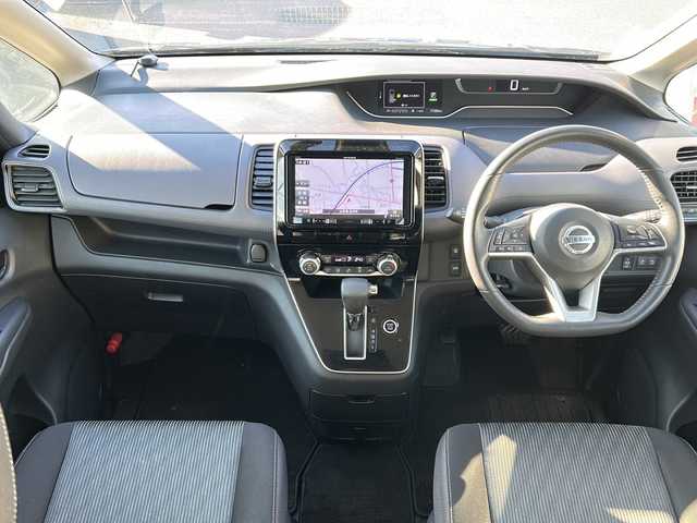 日産 セレナ ハイウェイスター V 山形県 2020(令2)年 7.8万km ダークメタルグレー 4WD/エマージェンシーブレーキ/クルーズコントロール/ブラインドスポットモニター/全方位カメラ/レーンキープアシスト/横滑り防止装置/前後ドライブレコーダー/純正9インチナビ/（Bluetooth/フルセグ/ＤＶＤ/AM/FM)/テレビキャンセラー/両側パワースライドドア/ETC/スマートキー/純正エンジンスターター/電動格納ミラー/ドアバイザー/オートLEDライト/フォグランプ/純正アルミホイール