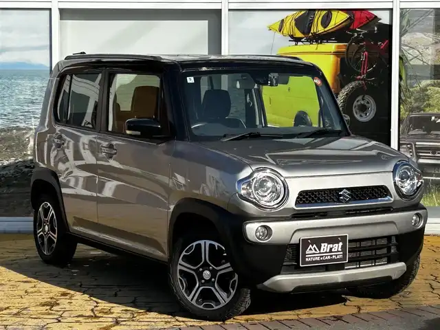 スズキ ハスラー X ターボ 道北・旭川 2014(平26)年 3.2万km スチールシルバーメタリック/ブルーイッシュブラックパール 純正ナビ/ワンセグTV/バックカメラ/運転席シートヒーター/ヨコハマジオランダータイヤ/ドライブレコーダー/プッシュスタート/スマートキー/HIDヘッドライト