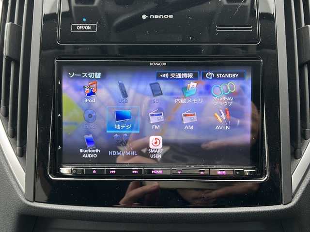 スバル インプレッサ ＸＶ 2．0i－L アイサイト 秋田県 2018(平30)年 0.8万km クォーツブルーP 4WD/ワンオーナー/社外メモリナビ/Bluetooth、CD/DVD、フルセグTV/バックカメラ/ETC/レーダークルーズコントロール/純正17インチAW/スペアキー