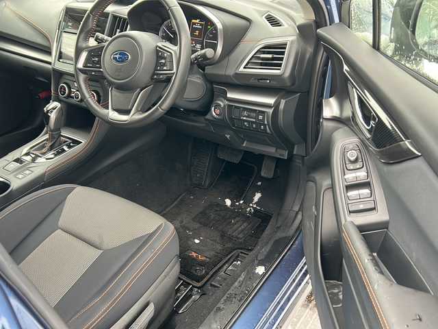 スバル インプレッサ ＸＶ 2．0i－L アイサイト 秋田県 2018(平30)年 0.8万km クォーツブルーP 4WD/ワンオーナー/社外メモリナビ/Bluetooth、CD/DVD、フルセグTV/バックカメラ/ETC/レーダークルーズコントロール/純正17インチAW/スペアキー