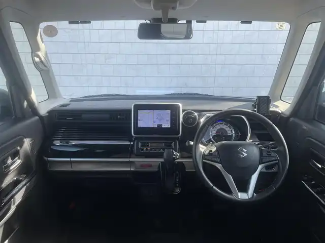 スズキ スペーシア カスタム HYBRID XS ターボ 愛知県 2019(令1)年 6.7万km ブルーイッシュブラックパール3 ・イクリプスメモリーナビ/・フルセグテレビ/・CD/DVD再生機能/・ミュージックサーバー(SD録音）/・Bluetooth接続機能/・バックカメラ/・ETC/・クルーズコントロール/・ドライブレコーダー内蔵型/・両側電動スライドドア/・ハーフレザーシート/・シートヒーター（運転席）/・純正フロアマット/・純正LEDヘッドライト/・オートライト/・衝突軽減ブレーキ/・レーンキープアシスト/・スマートキー/・プッシュスタート/・オートエアコン