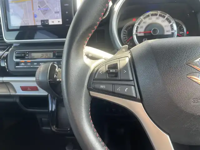 スズキ スペーシア カスタム HYBRID XS ターボ 愛知県 2019(令1)年 6.7万km ブルーイッシュブラックパール3 ・イクリプスメモリーナビ/・フルセグテレビ/・CD/DVD再生機能/・ミュージックサーバー(SD録音）/・Bluetooth接続機能/・バックカメラ/・ETC/・クルーズコントロール/・ドライブレコーダー内蔵型/・両側電動スライドドア/・ハーフレザーシート/・シートヒーター（運転席）/・純正フロアマット/・純正LEDヘッドライト/・オートライト/・衝突軽減ブレーキ/・レーンキープアシスト/・スマートキー/・プッシュスタート/・オートエアコン