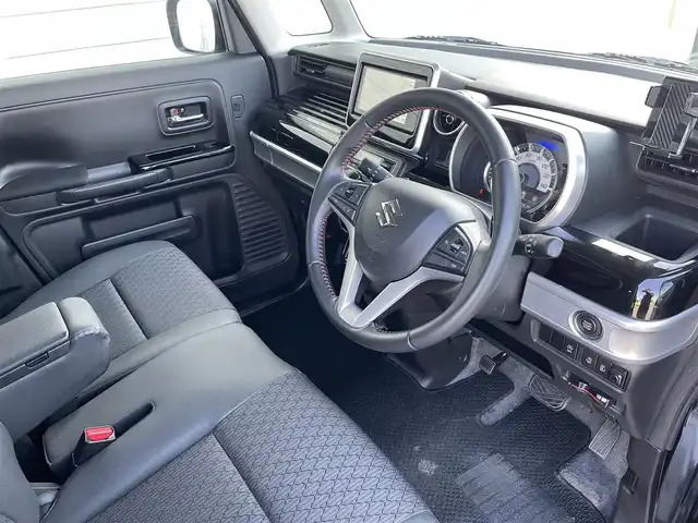 スズキ スペーシア カスタム HYBRID XS ターボ 愛知県 2019(令1)年 6.7万km ブルーイッシュブラックパール3 ・イクリプスメモリーナビ/・フルセグテレビ/・CD/DVD再生機能/・ミュージックサーバー(SD録音）/・Bluetooth接続機能/・バックカメラ/・ETC/・クルーズコントロール/・ドライブレコーダー内蔵型/・両側電動スライドドア/・ハーフレザーシート/・シートヒーター（運転席）/・純正フロアマット/・純正LEDヘッドライト/・オートライト/・衝突軽減ブレーキ/・レーンキープアシスト/・スマートキー/・プッシュスタート/・オートエアコン