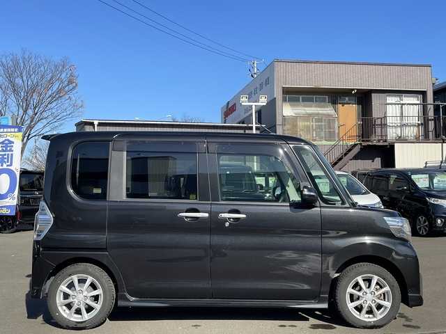 ダイハツ タント カスタム X 宮城県 2017(平29)年 10.4万km ブラックマイカメタリック 【(株)IDOMが運営する【じしゃロン仙台店】の自社ローン対象車両になります。こちらは現金ご利用時の価格です。自社ローンご希望の方は別途その旨お申付け下さい。】/ /・ワンオーナー/・SDナビ/・フルセグ/・buletooth/・パワースライドドア/・バックカメラ/・スマートキー/・LED
