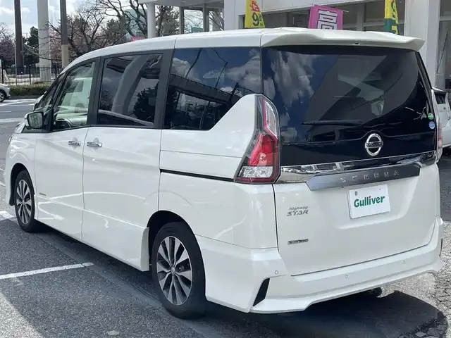 日産 セレナ ハイウェイスター 千葉県 2019(令1)年 6.2万km ブリリアントホワイトパール 純正ナビ【フルセグ、BT、CD、USB、AUX】/純正16インチアルミホイール/プロパイロット/前後コーナーセンサー/アラウンドビュー/バックカメラ/両側パワースライドドア/オートライト/フォグ/ドライブレコーダー/保証書/取説/スマートキー×２