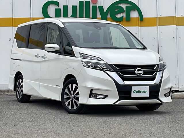 日産 セレナ ハイウェイスター 千葉県 2019(令1)年 6.2万km ブリリアントホワイトパール 外部検査実施済み/純正ナビ【フルセグ、BT、CD、USB、AUX】/純正16インチアルミホイール/プロパイロット/前後コーナーセンサー/アラウンドビュー/バックカメラ/両側パワースライドドア/ハンズフリーパワースライドドア/オートライト/フォグ/ドライブレコーダー/デジタルインナーミラー/保証書/取説/スマートキー×２